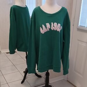 4/$30 Green "Gap 1969" Sweatshirt - Size XXL